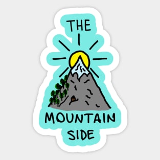 The Mountainside Sticker